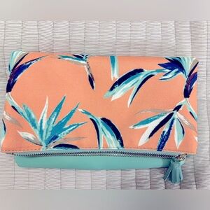 Rachel Pally 🍒 Reversible Limited Edition Tropical Print Fold Over Clutch